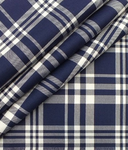 Mens Fade Resistant And Anti Wrinkle Polyester Printed Shirting Fabrics