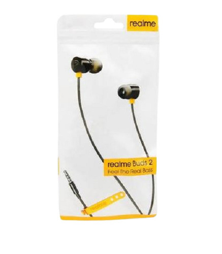 मल्टी कलर 1.2 मीटर लंबा वायर एक्स्ट्रा बेस प्लास्टिक और रबर बॉडी ईयरफ़ोन माइक के साथ