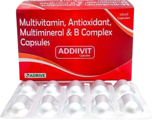 Multivitamin Antioxidant Multimineral B Complex Capsules