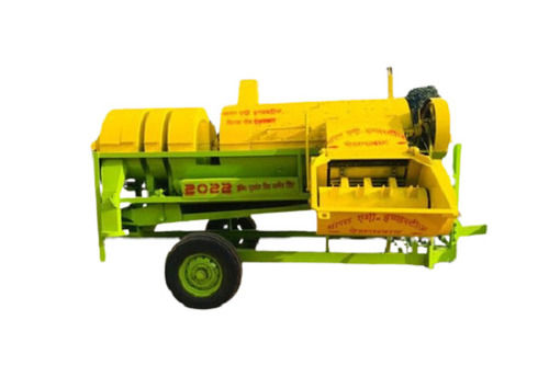 15 Horse Power Mild Steel Bharat Tractor Operated Groundnut Thresher 