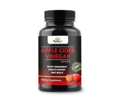 Apple Clder Vinegar Capsule, Pack Of 60 Capsules