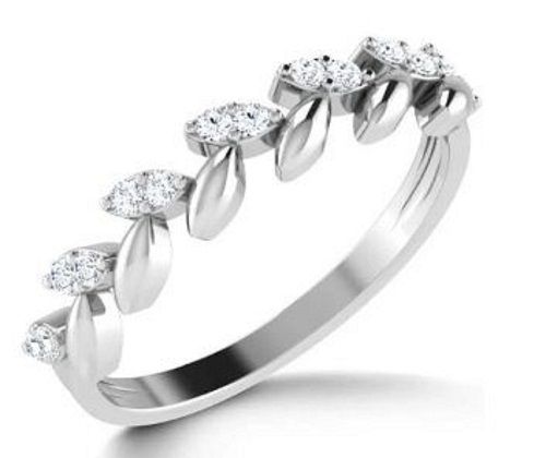 Beautifully Designed Elegant Appearance Lightweight Sterling Silver Ring For Girls