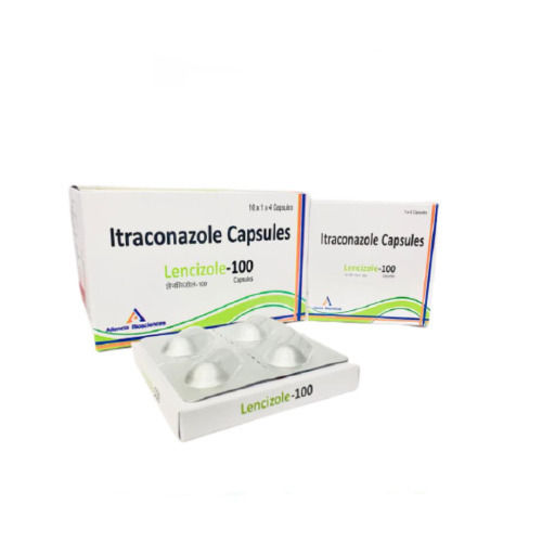 Lancizole-100 Itraconazole 100 Mg Antifungal Capsules, 10x10 Alu Alu Pack