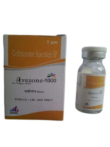 Liquid Ceftriaxone 1000Mg Injection, For Clinical, Prescription Injection