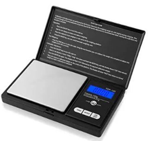 900 Gram Load Plastic Rectangular Digital Display Electronic Pocket Scale  Accuracy: 10 Gm