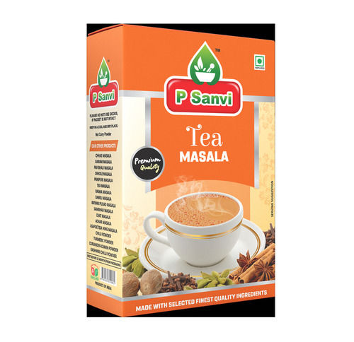 Black And Silver Parts 100% Preservative Free Healthy Instant Spicy Tea Masala