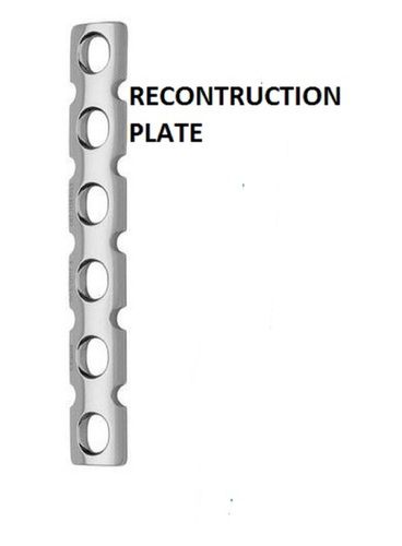 White And Blue High Grade Orthopedic Reconstruction Plate