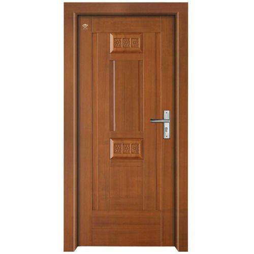 Interior/exterior Solid Polish Finished Plain Designer Wooden Door