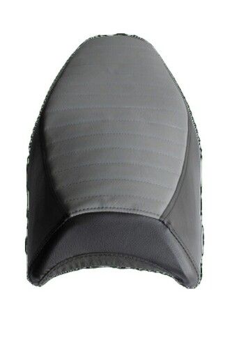 Leather Plain Pattern Bike Seat Cover