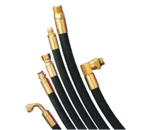 1/2 Meter Rubber Double Wire 4000 PSI High Pressure Hydraulic Hose Pipe