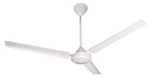 Low Power Consumption Energy Efficient Durable Three Blades White Ceiling Fan Blade Diameter: 4-6 Inch Inch (In)