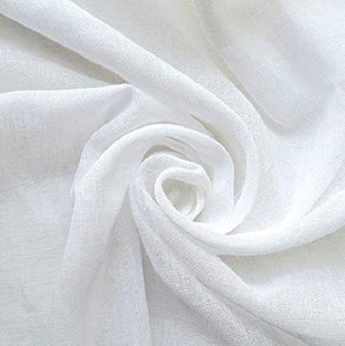 White Tear And Shrink Resistant Skin Friendly Knitted Pure Cotton Fabrics