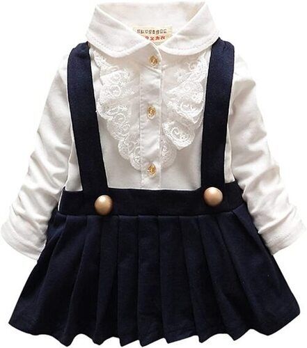 Full Sleeves Embroidered Shirt And Short Skirt Dress For Kids Age Group: 2 To 4 Years