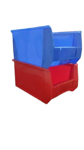 नीला हल्का और टिकाऊ प्लास्टिक रेक्टैंगुलर मेडिसिन स्टोरेज बिन