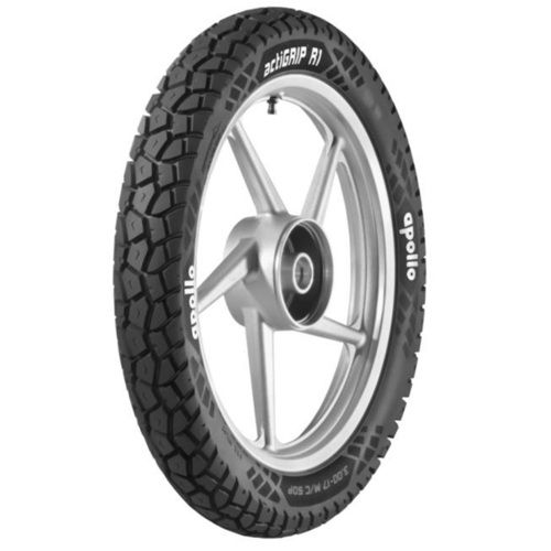 Flexible Slip Resistant Black Two Wheeler Tyres