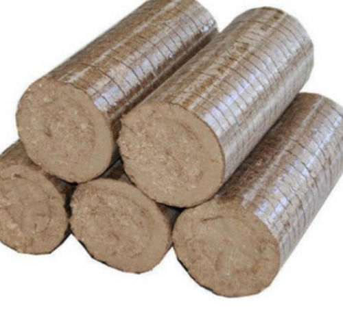 1 Kilogram 90mm Cylindrical 8% Moisture Eco Friendly Natural Bio Wood Briquette