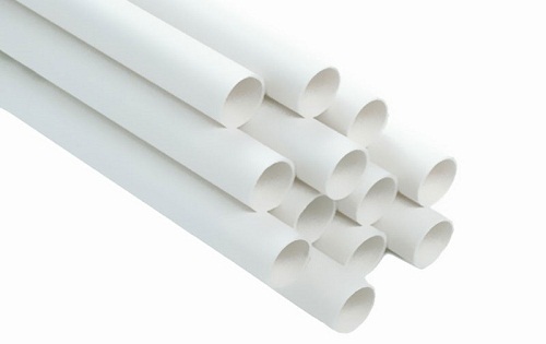 Leak And Crack Resistant Round Shaped Seamless Perforated PVC Pipe - 2 Meter, 2 Inch Thickness, 2.5 Inch Diameter, White | Durable, Eco-Friendly, High Pressure Tolerance