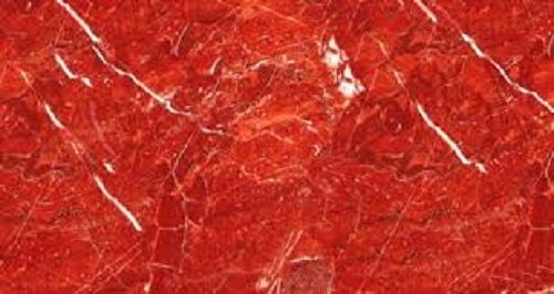  Quadrilateral Solid Anti Slip And Easy To Maintain Polished Red Marble