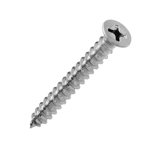 Polished Corrosion Resistance Durable Long Lasting Rust Proof Round Silver Mild Steel Screws