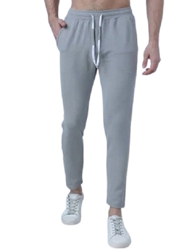 Slim Fit Casual Wear Stretchable Spandex Plain Lower For Mens