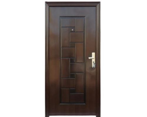 Solid Wood Industrial Termite Proof Polished Rectangular Swing Door Application: Office