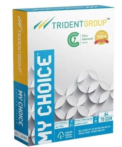 प्रिंटिंग के लिए 0.5 एमएम मोटा 80 जीएसएम इको फ्रेंडली A4 साइज कॉपियर पेपर