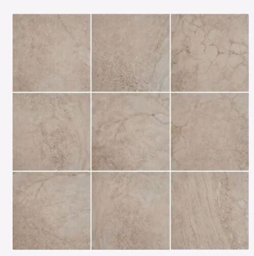 ब्राउन 2 X 2 फीट आकार और 10 मिमी मोटी स्क्वायर सिरेमिक बाथरूम फ़्लोर टाइलें