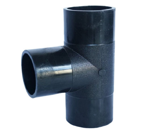 6 Inch 2 Mm Thick Round Paint Coated Male Connection Plumbing Hdpe Pipe Tee