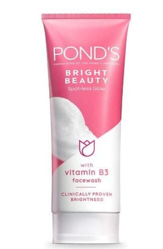 Bright Beauty Spot Less Glow Face Wash With Vitamin B3 For All Skin Type  Color Code: White