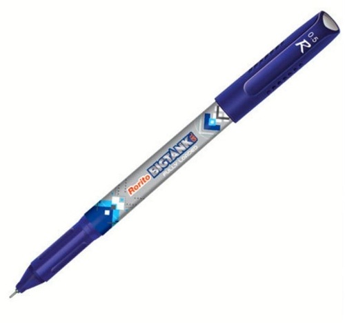 वाटर प्रूफ और लीक प्रूफ इंक 7 इंच प्लास्टिक बॉडी 0.5 मिमी निब जेल पेन