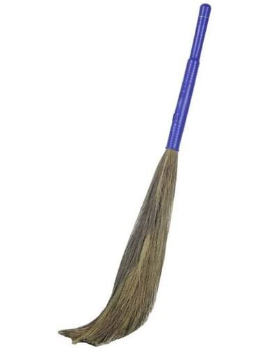 94 Centimeters Flexible And Long Lasting Grass Broom With Plastic Handle 