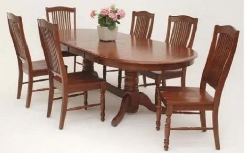 Comfortable Durable And Termite Resistant Stylish Brown Wooden Dining Chairs
