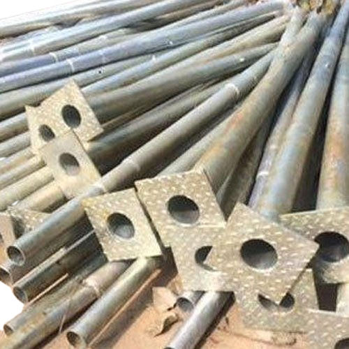 Corrosion And Rust Resistant Galvanized Iron Swaged Tubular Pole