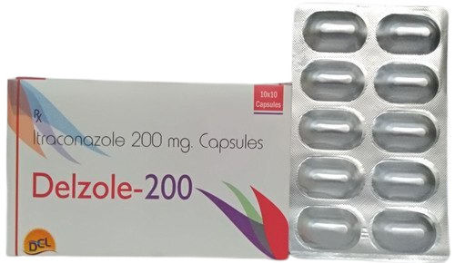 Delzole-200 Itraconazole Pharmaceutical Capsules