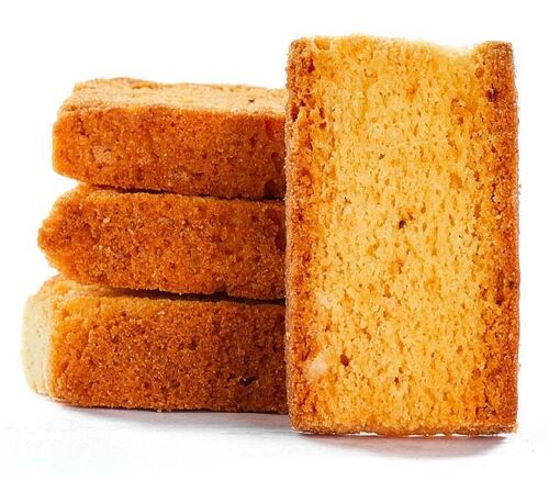 मीठा और कुरकुरा A ग्रेड आयताकार मिल्क रस्क