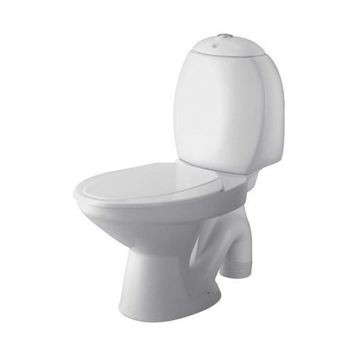 White Crack Resistance Floor Mounted Elongated Polished Water Closet