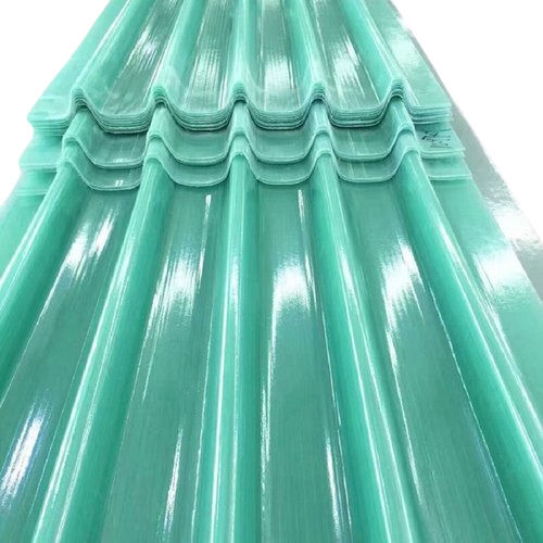 Corrosion Resistant Cold Rolled Green Fibre Roofing Sheet, Thickness : 2 mm