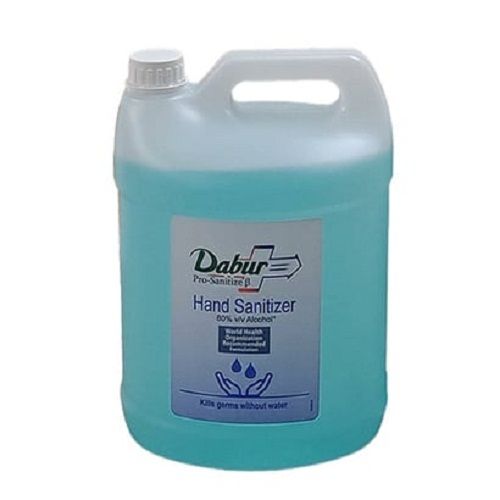 Dabur Hand Sanitizer Disinfectant Solution, 5 Liter Packaging Size Age Group: Suitable For All Ages