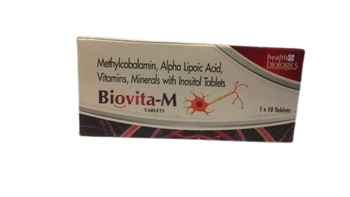 Biovita-M Tablets (Packaging Size 1x 10 Tablets)