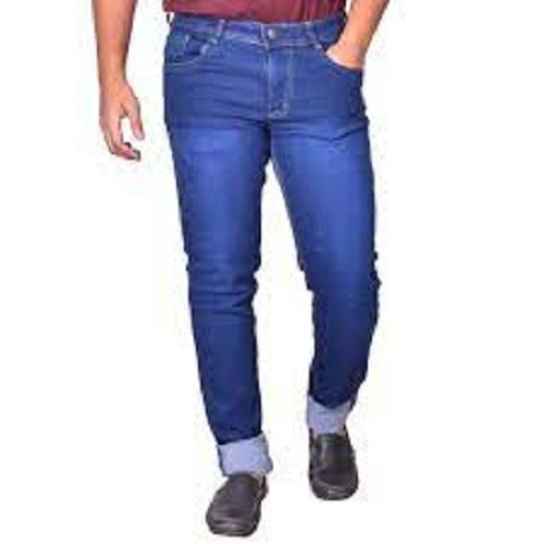 Casual Wear Denim Material Plain Dyed Comfortable Straight Men'S Jeans  Age Group: >16 Years