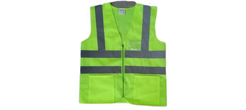 Polyester Reflective Sleeveless Safety Jacket