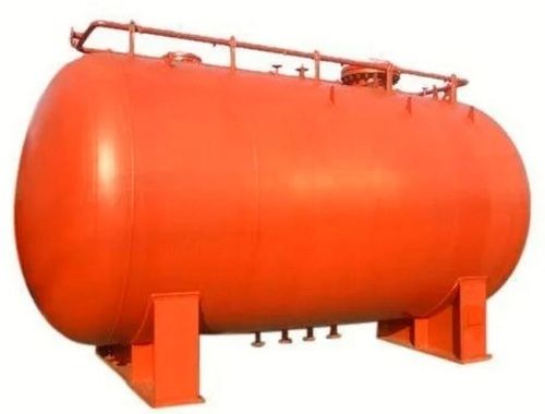 Orange 10000 Liter Corrosion Resistance Paint Coated Mild Steel Water Tank