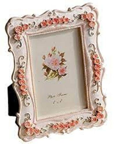 Gift Garden 4x6 Flower Picture Frame With Pretty Rose Decor