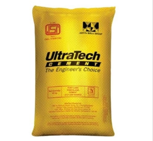 Gray Cement - 100% Pure High Strength Powder | Extra Rapid Hardening Medium Sand Fineness Compressive Strength 33N/mm2 Expansive Feature Moderate Heat of Hydration 30 Min Initial Setting Time