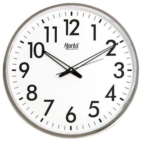  32 cm x 32 cm Size Fashionable Plastic Wall Clock