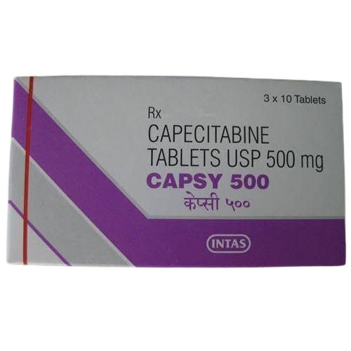 Capsy Capecitabine Tablets Usp 500 Mg General Medicines