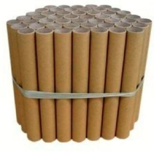 165 मिमी लंबे और 3.5 मिमी मोटे आकार के साथ टिकाऊ और पुन: प्रयोज्य क्राफ्ट पेपर कोर ट्यूब