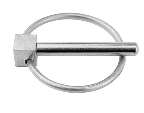 Sliver Rust Proof Stainless Steel Polished Finished Tractor Linch Pins With 8 X 50 Mm Size