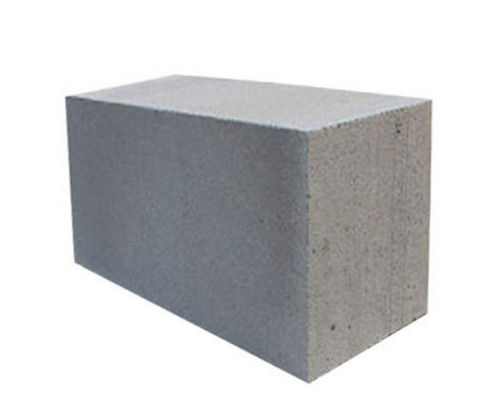 Strong And Durable Rectangular Shaped Solid Concrete Cement Brick With 9 X 4 X 3 Inches Size