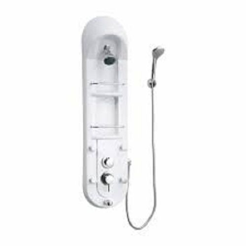 White  Stainless Steel Materials Made Water Tile Overhead Shower Panel With Four 22-Nozzle Sprayheads